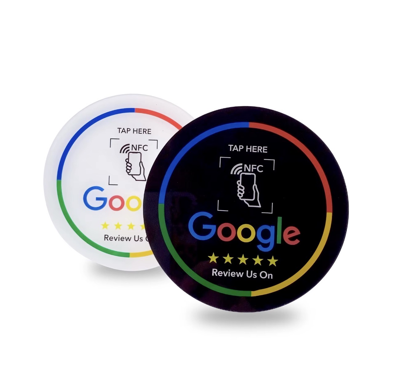 TapReview Google Review NFC Round Stick On